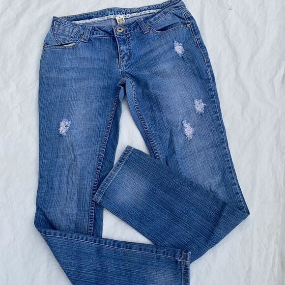 Mudd vintage distressed denim jeans size 5 - Picture 16 of 16
